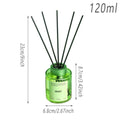 Set of 5 Rattan Reed Diffusers, 120 ml Fireless Aromatherapy Home Fragrance - Mint - view 4