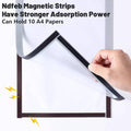 Set of 6 Magnetic A4 Display Frames, Wall Mount Clear PVC Document Holder for Certificates and Photos - view 4
