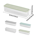 Set of 8 Noodle Storage Boxes with Measuring Lids for Pasta and Dry Food - view 3