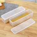 Set of 8 Noodle Storage Boxes with Measuring Lids for Pasta and Dry Food - view 5