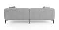 Brosa Seta 4 Seater Sofa (Gainsboro Grey)