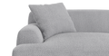 Brosa Seta 4 Seater Sofa (Gainsboro Grey)