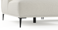 Brosa Seta 4 Seater Sofa with Chaise (Seashell White, Left Chaise)