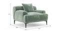 Brosa Seta Armchair (Russian Sage)