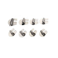 Sewing Machine Spiral Flanger Rolled Hem Set, 8 Pieces (3 mm to 10 mm) - view 2