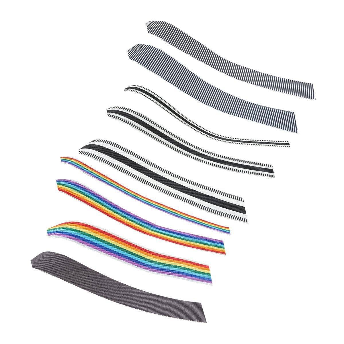Sewing Webbing Tape Roll, 50 Yards (45.7 m) - Rainbow, 1.5 cm Wide - view 3