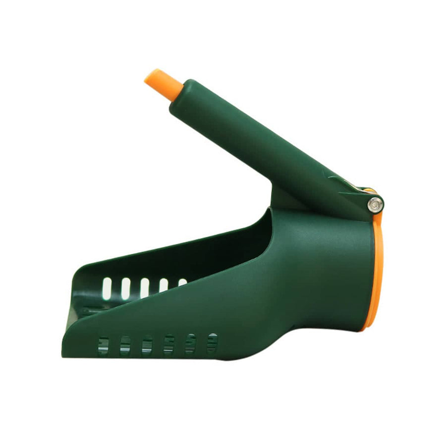 Sharp Angle Cat Litter Scoop, Green - 20.5 x 16 x 20 cm