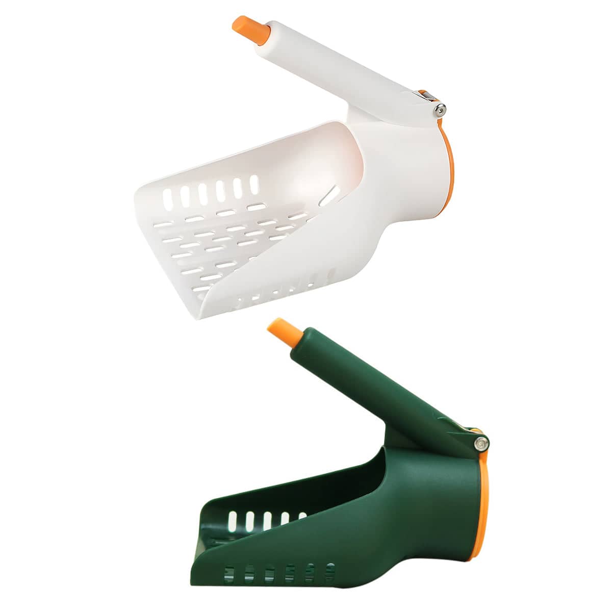 Sharp Angle Cat Litter Scoop, White - 20.5 x 16 x 20 cm - view 3