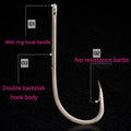 Sharpened Baitholder Fishing Hooks, Barbed Long Shank - Size 10, Pack of 100 - view 4
