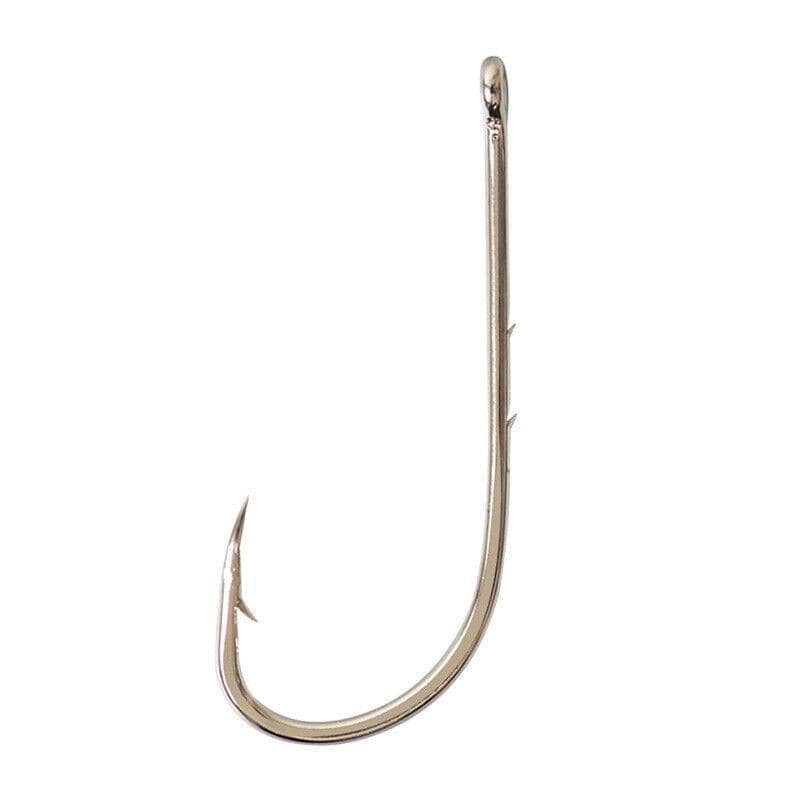 Sharpened Baitholder Fishing Hooks, Barbed Long Shank - Size 6, Pack of 100 - view 3
