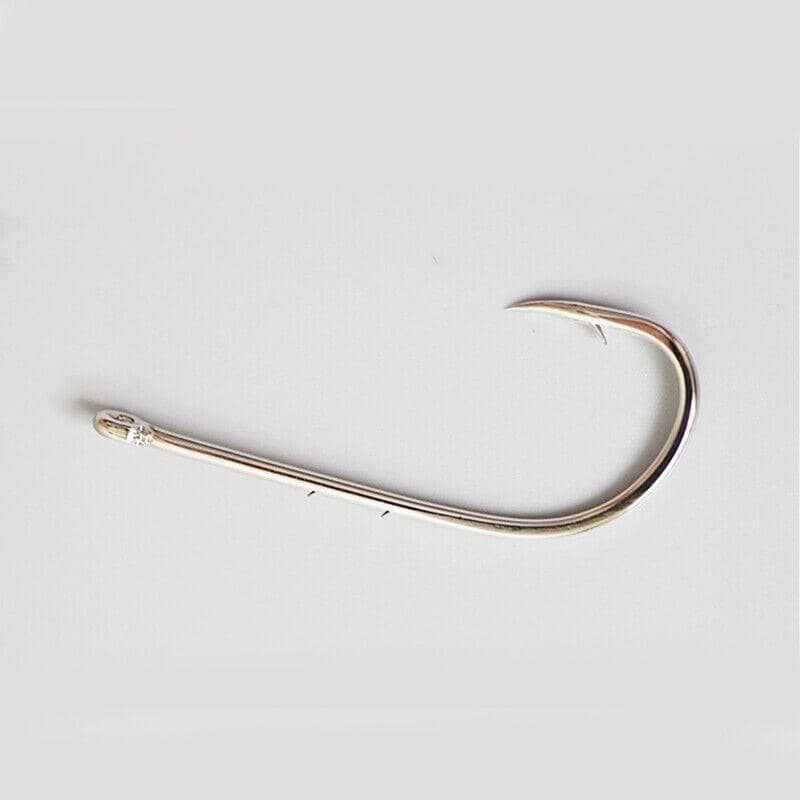 Sharpened Baitholder Fishing Hooks, Barbed Long Shank - Size 6, Pack of 100 - view 5