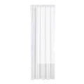 Sheer Voile Curtain Panel, Rod Pocket, 140 x 230 cm - White