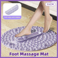 Shiatsu Foot Massage Cushion Mat - Purple, 55 cm