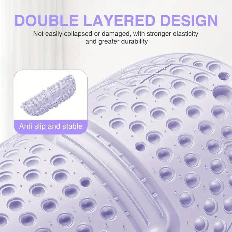 Shiatsu Foot Massage Cushion Mat - Purple, 55 cm - view 4