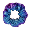 Shiny Metallic Elastic Hair Scrunchies Ponytail Holders, Pack of 10 - view 3