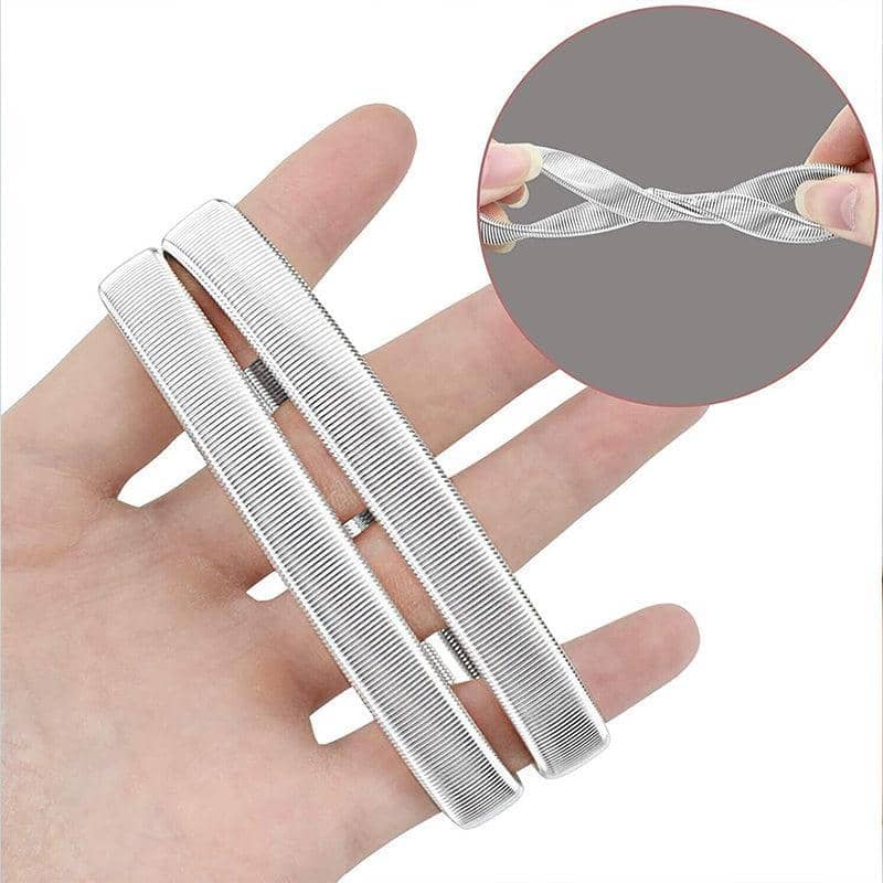 Shirt Sleeve Holders, Elastic Armbands, 1 Pair - Gold - view 5