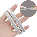 Shirt Sleeve Holders, Elastic Armbands, 1 Pair - Silver - view 5