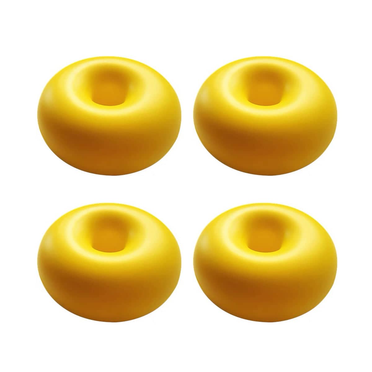 Shock Absorbing Pallet Protection Balls, Pack of 4 - Yellow