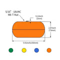 Shock Absorbing Pallet Protection Balls, Pack of 4 - Yellow - view 4