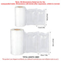 Shockproof Clear Air Column Bag Roll, 20 x 30 cm Protective Cushion - view 4