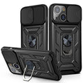 Shockproof Phone Case with Rotating Ring Holder - For Apple iPhone 13 - view 6