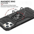 Shockproof Ring Case for iPhone 14 - Blue - view 5