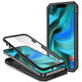 Shockproof Ring Holder Phone Case with Camera Slide for iPhone 12 - Red - view 5