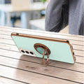 Shockproof Ring Holder Phone Case - Dark Green, for Samsung Galaxy A13 - view 4
