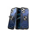 Shockproof Ring Phone Case for iPhone 14 Pro - Blue