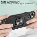 Shockproof Rugged Phone Case for iPhone 13 Mini - Red - view 3
