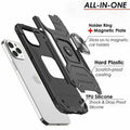 Shockproof Rugged Phone Case for iPhone 13 Mini - Red - view 4