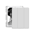 Shockproof Silicone Case for iPad 2017 with Stylus Holder - Lavender Grey - view 3