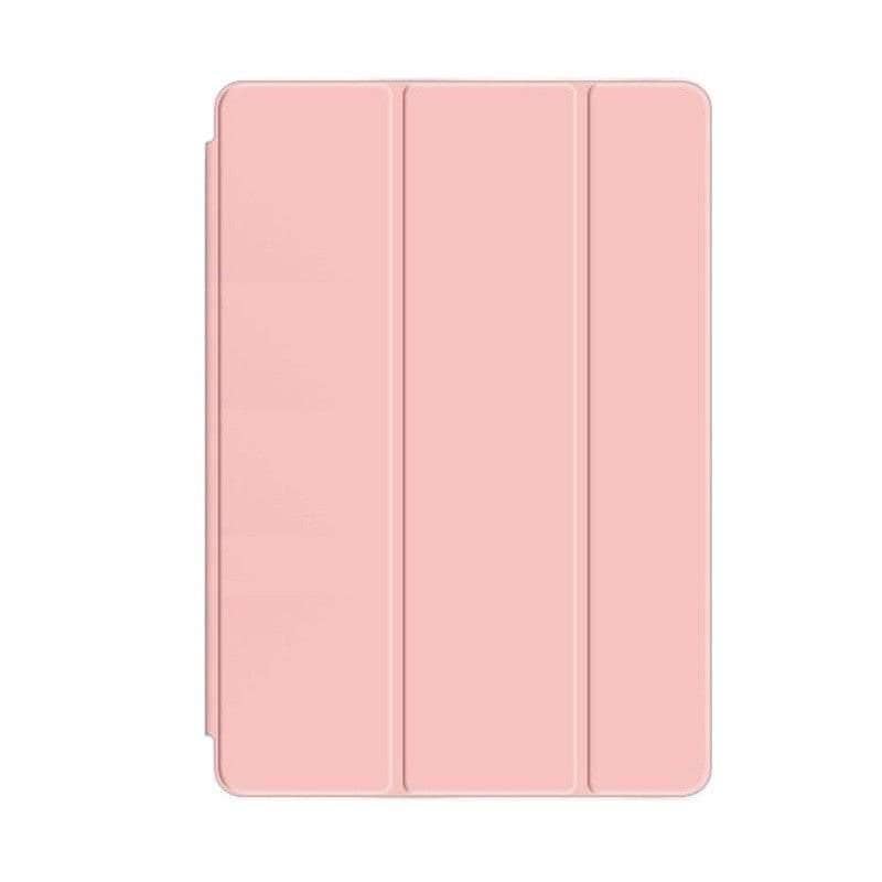 Shockproof Silicone Case for iPad Air 4 with Pencil Holder - Pink