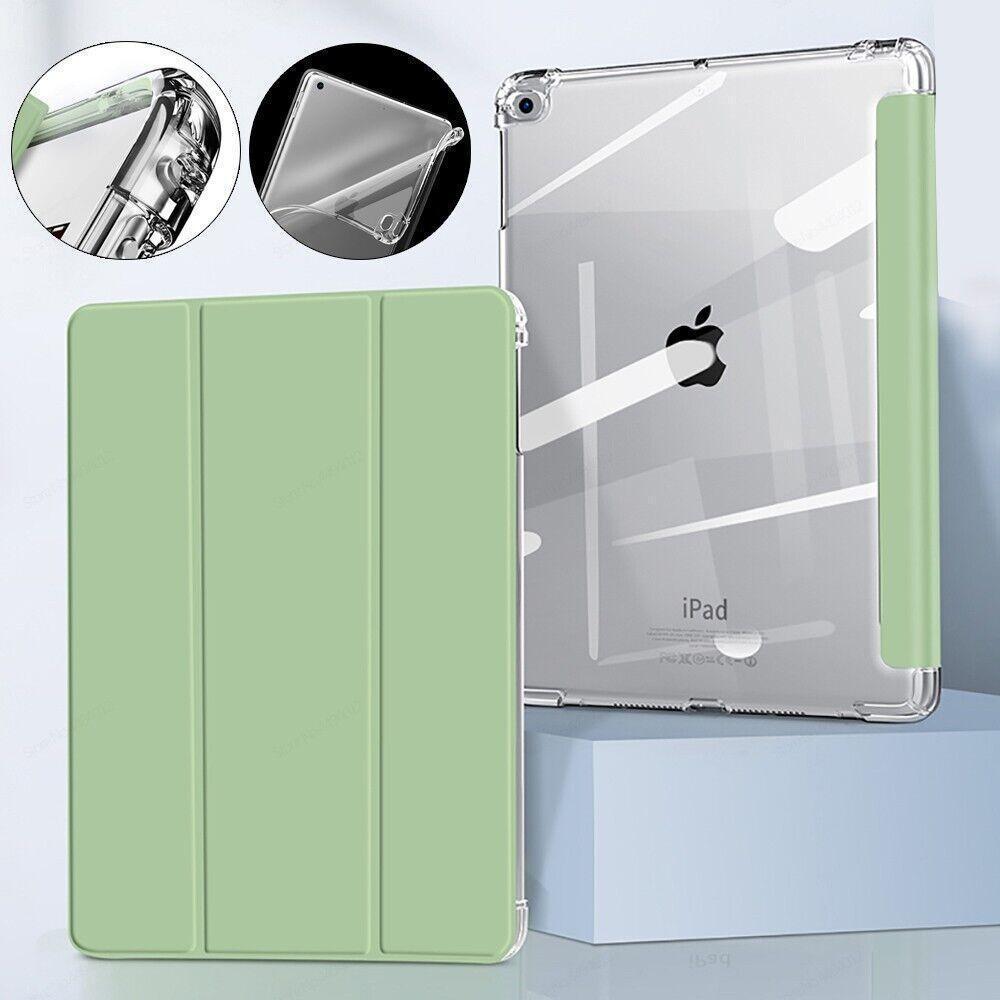 Shockproof Silicone Smart Cover Case with Pencil Holder for iPad Pro 11 (2020) - Light Green - view 8