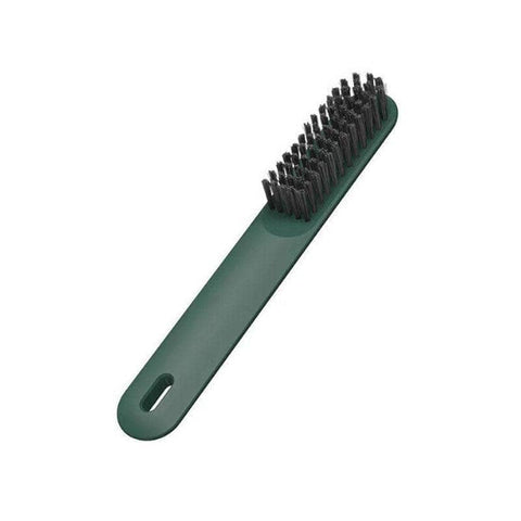 Shoe Cleaning Brush Soft Bristles Scrubbing Brush for Shoes and Clothes - Green