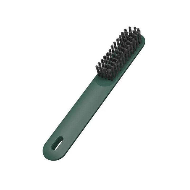 Shoe Cleaning Brush Soft Bristles Scrubbing Brush for Shoes and Clothes - Green