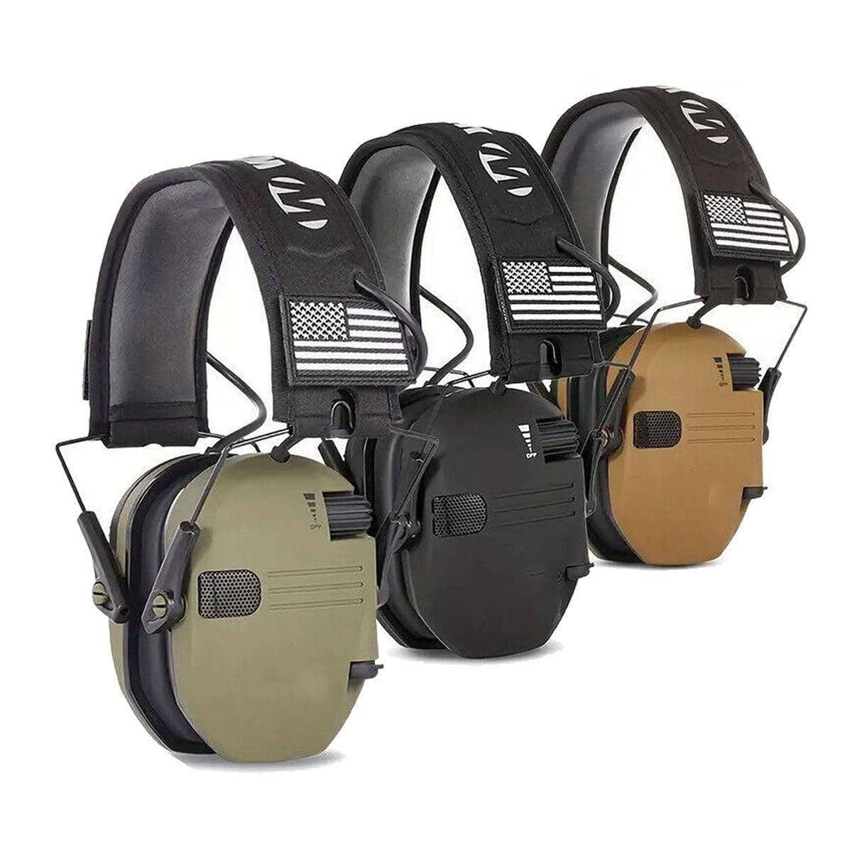 Shooting Noise Cancelling Earmuffs - Black, NRR 22 dB - view 3