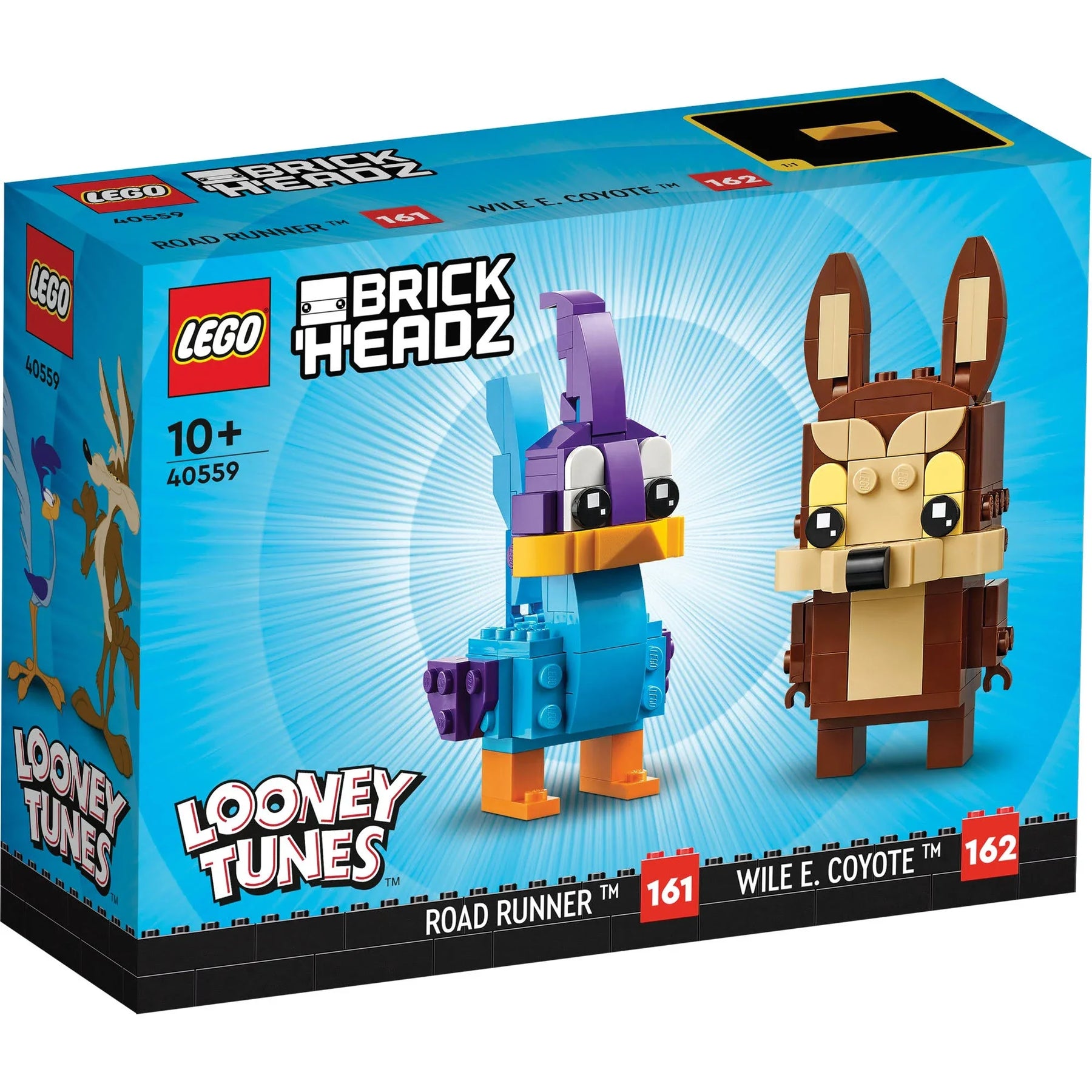 LEGO BRICKHEADZ 40559 Road Runner & Wile E. Coyote Looney Tunes - SuperSaverAU - view 1