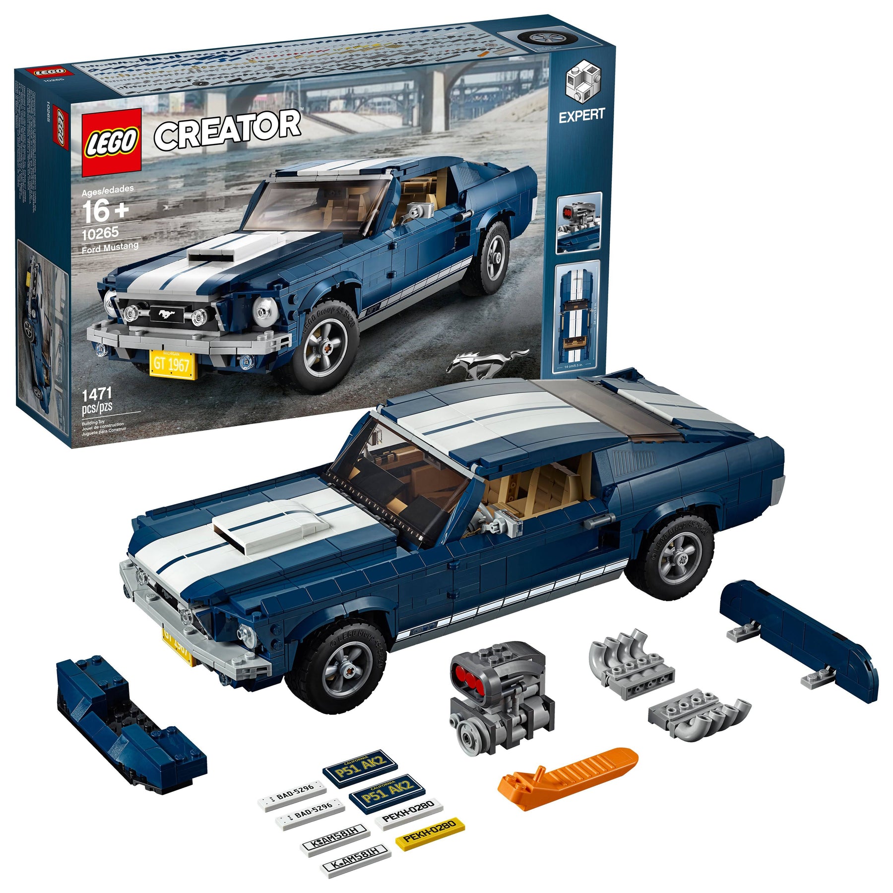 LEGO Creator Expert 10265 Ford Mustang - SuperSaverAU - view 1