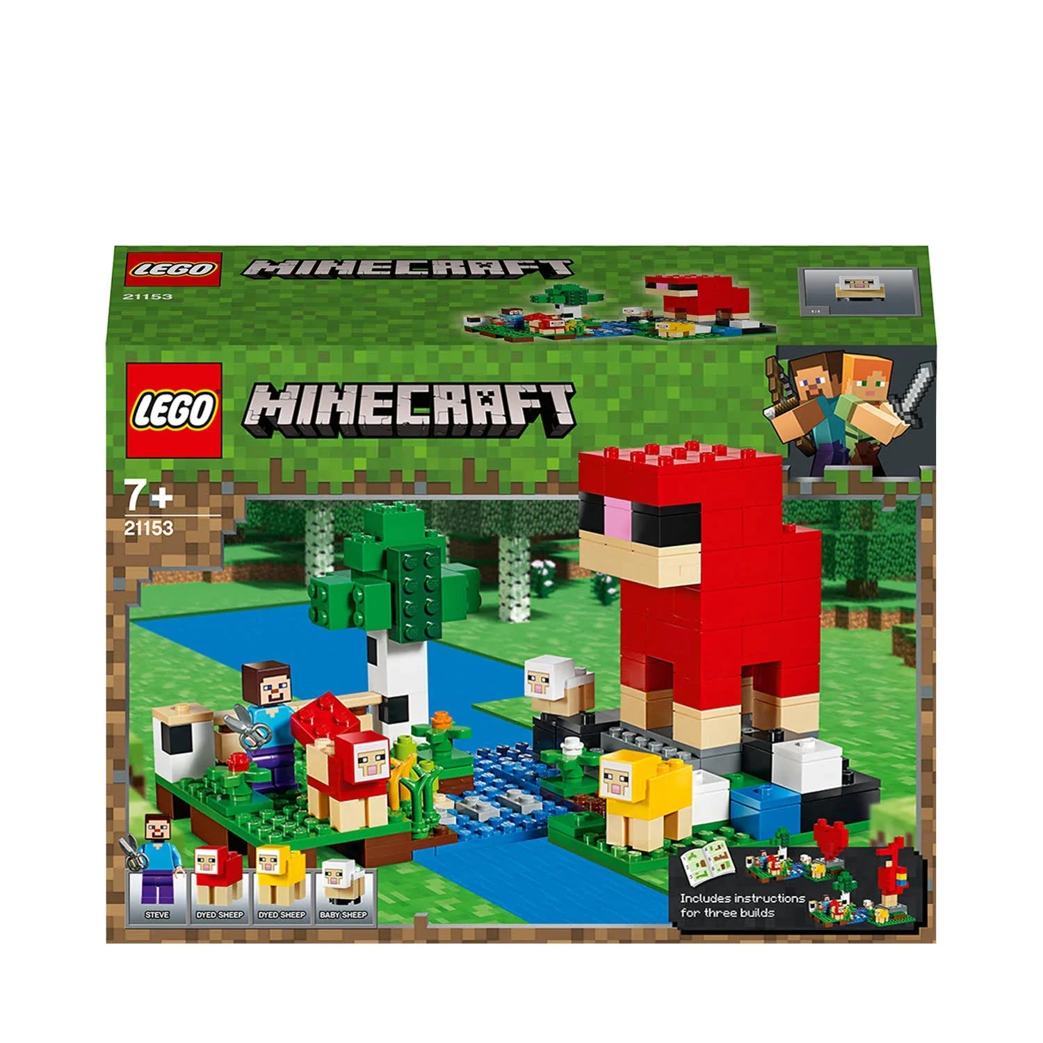 LEGO Minecraft The Wool Farm 21153 - SuperSaverAU - view 1