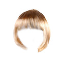 Short Bob Wig with Bangs, Synthetic Cosplay Wig - Blonde