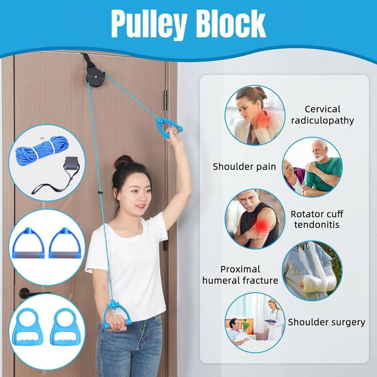 Shoulder Joint Pulley Sling for Upper Limb Training - Promotion Set - view 2