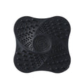 Shower Drain Hair Catcher Sink Strainer Stopper, Universal Fit - Black