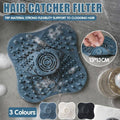 Shower Drain Hair Catcher Sink Strainer Stopper, Universal Fit - Black - view 2