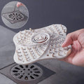 Shower Drain Hair Catcher Sink Strainer Stopper, Universal Fit - Black - view 4