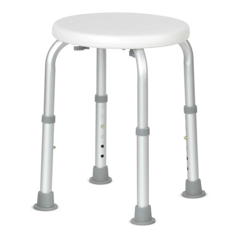 Shower Stool with Adjustable Height and Non-Slip Seat - view 2