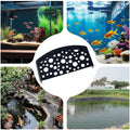 Shrimp Hiding Cave Shelter Set of 2, Black Plastic Aquarium Decoration for Fish Tanks - view 4