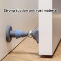 Silent Silicone Door Stopper with Secure Hold Catch - Grey - view 5