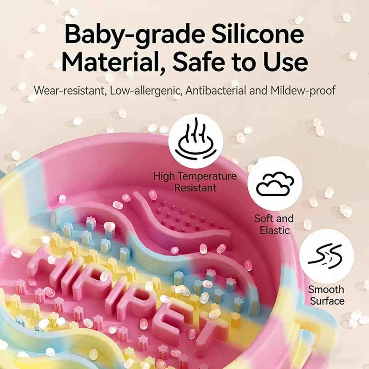 Silicone Anti-Choking Slow Feeder Bowl for Small and Medium Dogs and Cats - view 5