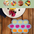 Silicone Baby Food Freezer Tray Ice Cube Mould, Pack of 3 - view 5
